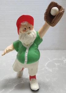 Hallmark Keepsake Ornament 1990 cattura perfetta Babbo Natale Baseball Catch - Foto 1 di 6