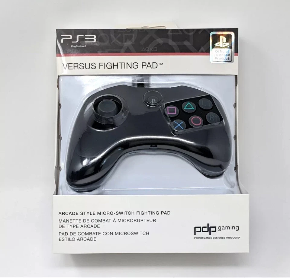 New PDP Versus Controller Fight Pad ~ PS3 (Playstation 3) (Set Of Two) - Image 1 of 1