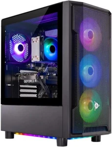Skytech Gaming PC Desktop ST-SHADOW4-1463-B-AL RTX 4060 16GB RAM NEW - Picture 1 of 2
