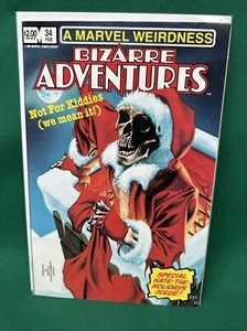 Bizarre Adventures #34 1983 Marvel Fine - Joe Jusko Skeleton Horror Cove - Bild 1 von 14