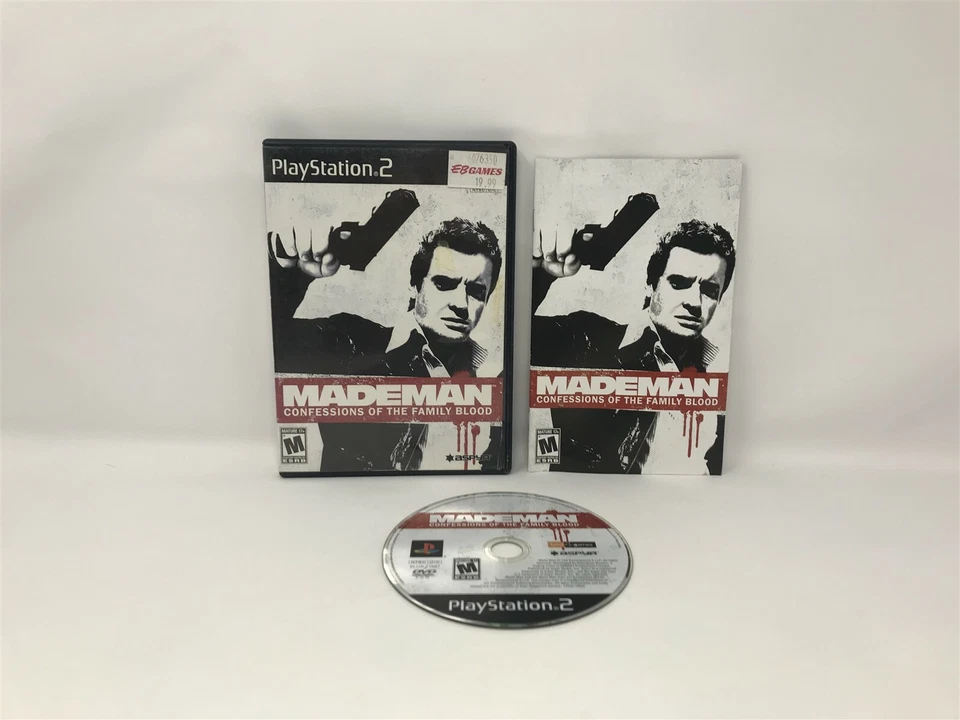 Mademan: Confessions of the Family Blood Sony Playstation 2 PS2 Complete in box - Image 1 of 1