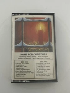 Home For Christmas Cassette, 1988 Bing Cosby, Andy Williams, Carol Lawerence - Picture 1 of 4