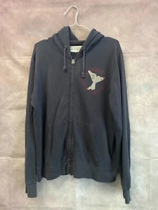 Polo Ralph Lauren Denim And Supply Sudadera con Capucha Cremallera De Colección Talla L Negra - Imagen 1 de 5