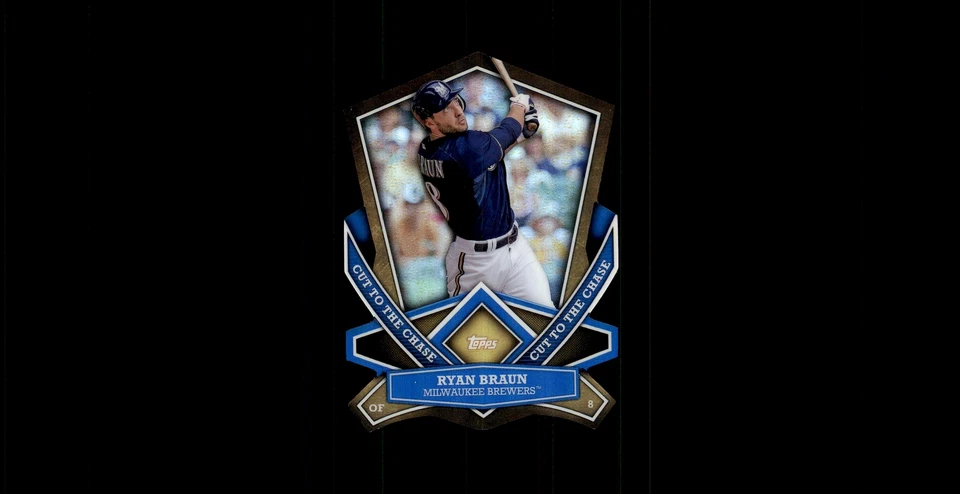 2013 Topps Cut To The Chase #CTC8 Ryan Braun - Image 1 of 2