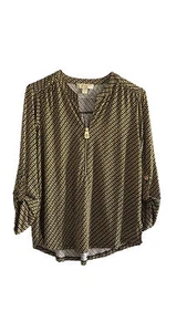 Neu mit Etikett Michael Kors Bluse Gr. L 3-4 Ärmel Top Zustand - Bild 1 von 6