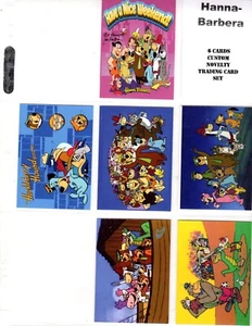 HANNA-BARBERA CARTOON INDIVIDUELLE NEUHEIT SAMMELKARTE 6 KARTEN SET - Bild 1 von 2