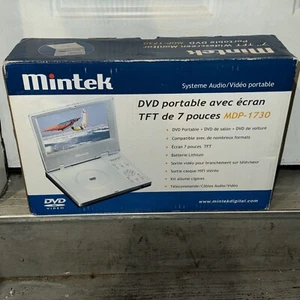 Mintek 7" TFT Monitor Portable Dvd Player Model MDP-1730 W/ Accessories - Picture 1 of 1