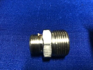 ADAPTADOR TORNILLO COMPATIBLE JET WASH KARCHER ACCESORIO 22MM M X 3/8"BSP M INOXIDABLE - Imagen 1 de 4