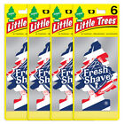 Little Trees Fresh Shave Hanging Air Freshener Home Car 6-12-24-48-96-144 pc