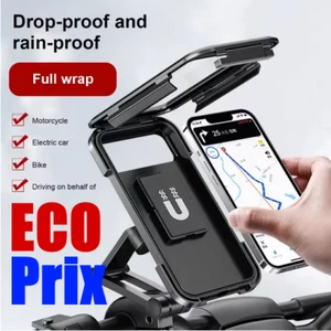 Support Téléphone iPhone Galaxy Xiaomi Moto Vélo VTT Scooter Trottinette Etanche - Imagen 1 de 13