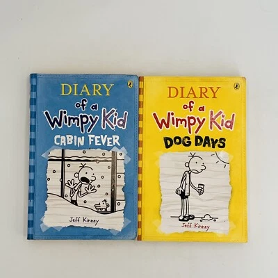 Cabin Fever: Diary of a Wimpy Kid + Dog Days by Jeff Kinney (Paperback, 2011) - Image 1 of 4