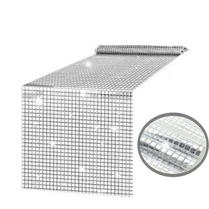 Sequins Table Runner Shiny Waterproof Durable Anti-slip for Wedding Disco Party - Picture 1 of 28