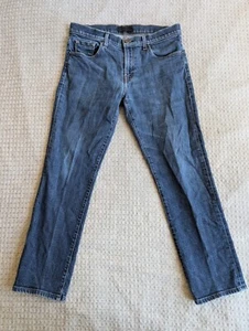 J Brand Jeans Herren 34 passt 32x28 blau Kane Stretch gerades Bein mittlere Waschung USA - Bild 1 von 14