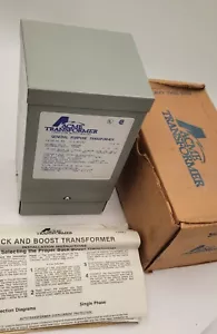 ACME BOOST AND BUCK TRANSFORMER T-1-81051 SINGLE PHASE . NEW! - Picture 1 of 6