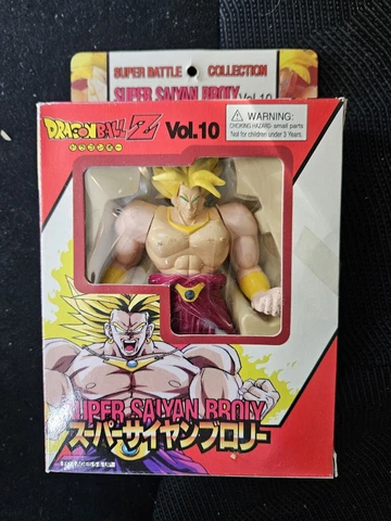 Dragonball Z Super Battle Collection Saiyan Broly Action Figure Vol 10 KO Cover