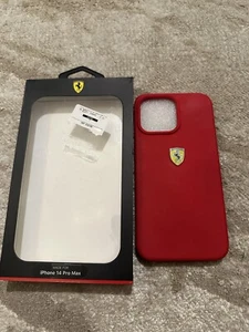 ferrari Protective Case For iPhone 14 Pro Max - Picture 1 of 8
