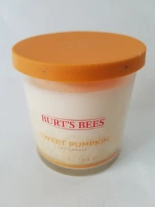 BURT'S BEES 2 WICK SWEET PUMPKIN SOY CANDLE 6.5 OZ - Afbeelding 1 van 4