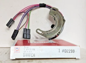NOS NEUTRAL SAFETY/ BACKUP SWITCH 1974-1982 CORVETTE 470108 D2299 - Picture 1 of 10