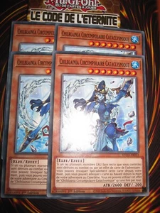 YU-GI-OH! PLAYSET (LOT DE 4) CHILBLAINIA CIRCUMPOLAIRE CATACLY ETCO-FR033 NEUF - Bild 1 von 1