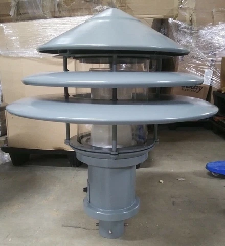 Vintage Street Light Pole Lamp Street Light Flushing Meadows New York LED Cover