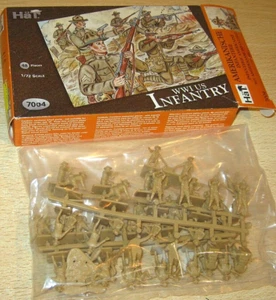HaT WWI US INFANTRY Plastic Soldiers MIP - 1/72 Scale - Picture 1 of 3
