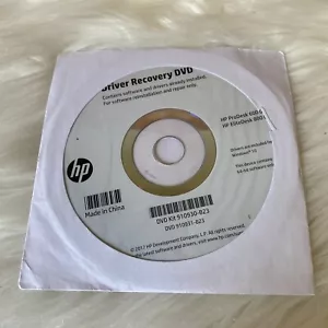 Hp Driver Recovery DVD, Hp ProDesk 800 G3, Hp EliteDesk 800 G3 Windows 10 - Picture 1 of 2