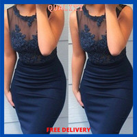 Vestidos Cortos De Fiesta Casuales Formales Elegantes Para Mujer De Encaje  Moda | eBay