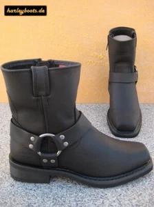 Harley Davidson Boots El Paso schwarz Kult klassischer Bikerboots Gr. 41 bis 45 - Bild 1 von 6