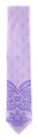 Brioni Violet Cachemire Cravate - 7.6Cm X 147Cm - (Brtiex7)