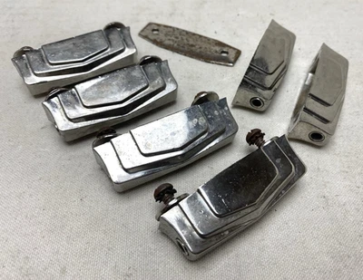 Seis tacos imperiales Ludwig niquelados vintage (para tambor de madera). Foto 1 de 4