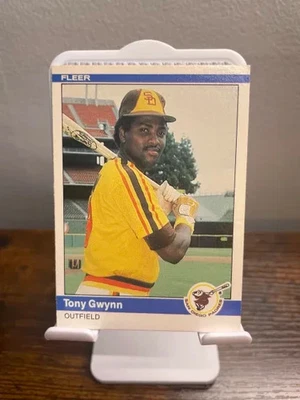 Fleer 1984 - Tony Gwynn #301 Salón de la fama Foto 1 de 2