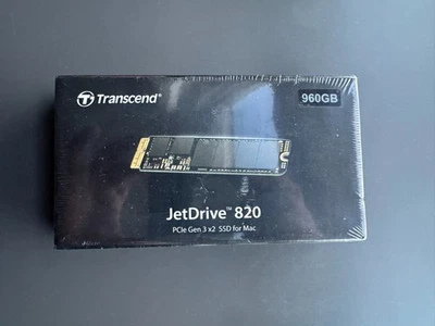 Transcend JetDrive 820 960GB PCIe SSD NEU & OVP für MacBook Air Pro mini - Bild 1 von 2