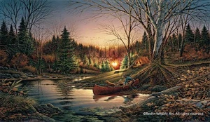Terry Redlin Morning Solitude Edición Encore - Imagen 1 de 1