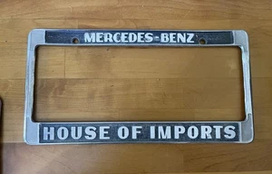 Mercedes-Benz - Casa delle Importazioni - Telaio Targa - Metallo Originale Concessionaria - Foto 1 di 2