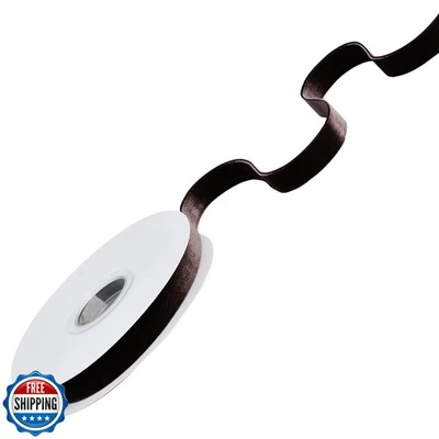 Ribest Brown Velvet Ribbon 5/8 Inch Continuous 10 Yards Christmas - Image 1 of 4