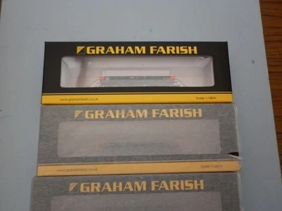 Graham Farish 377-732 - BR ZCA 'Seahare' Open Wagon Loadhaul x 3 New - Image 1 of 2