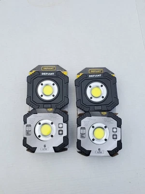 2 (2-Pack) 500 Lumens Compact Utility Lights with Magnetic Hook - Image 1 of 4