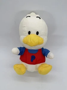 Vintage 90s Sanrio Hello Kitty Pekkle Duck Nylon Puffalump Plush 10” RARE - Picture 1 of 5