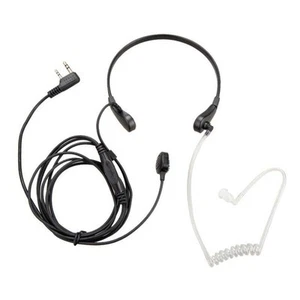Headset w/ PTT Mic Earphone For Baofeng UV5R UV82 888S Kenwood HYT Walkie Talkie - Zdjęcie 1 z 9