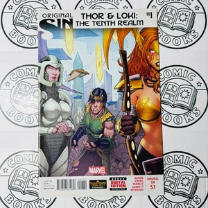 🔑 Clave Original Sin: Thor y Loki: El Décimo Reino #1 Marvel 5.1 (izquierda) 1ª aplicación - Imagen 1 de 5