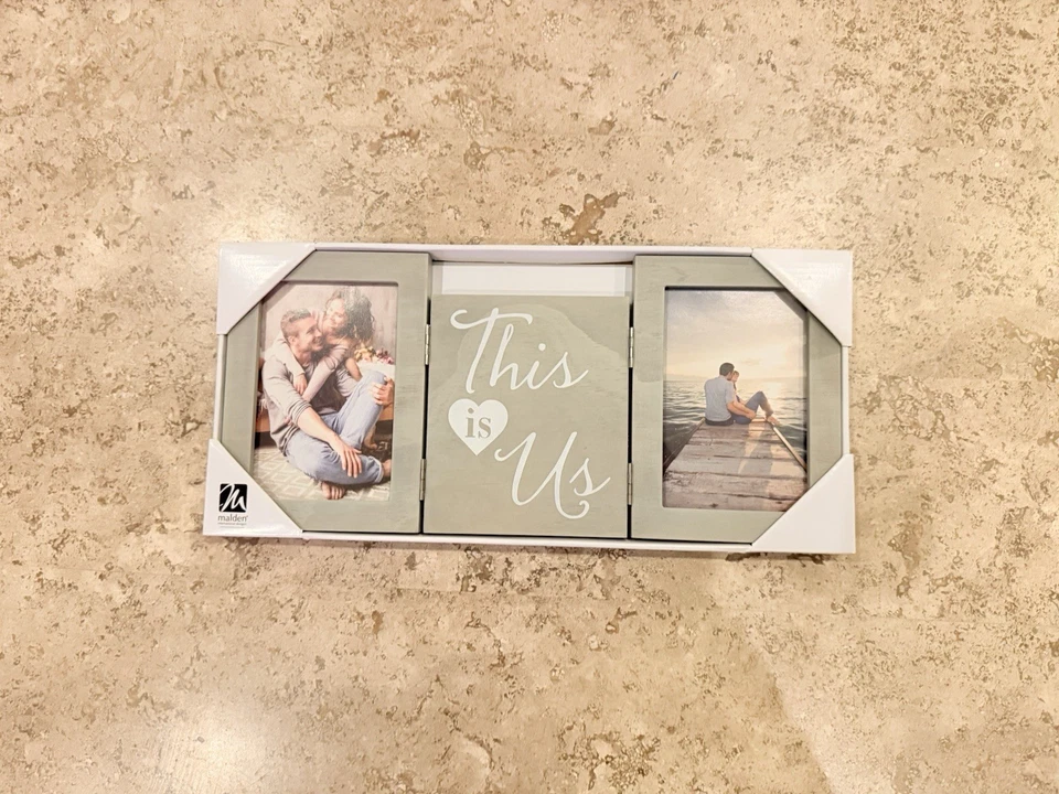 Quadro Malden 2 aberturas 4”x6” This is Us novo na embalagem - Imagem 1 de 4