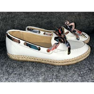 Naturalizer Women's Annabeth White Leather Loafers Size 6.5W - Image 1 of 4