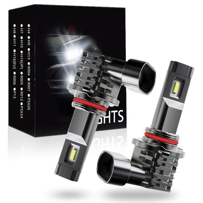 AJHGFOW 9005 LED Bulbs Headlight High/Low beam Conversion Kit Bright Plug&Play - Image 1 of 4