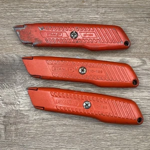 Lot G 3 Vintage Stanley Spring Loaded Allzweckmesser Werkzeug Nr. 10-189 - Bild 1 von 2