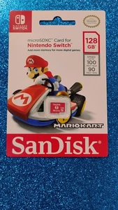 Carte mémoire microSDXC SanDisk 128 Go - (SDSQXBO-128G-AWCZA) - Photo 1 sur 2