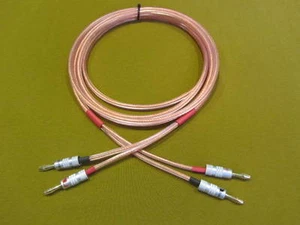 Monster Cable High Performance Precision Speaker Cable, W/ Banana Plugs, 20 Ft. - Picture 1 of 4