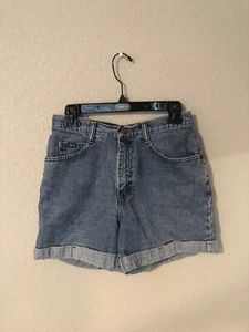 Vintage Riders high-waisted jean shorts M/L size 6 - Picture 1 of 5