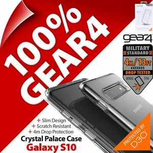 Funda de protección contra caídas Gear4 Crystal Palace D3O Impact 4m para Samsung Galaxy S10 - Imagen 1 de 12