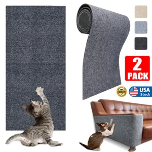 2*Self-adhesive Cat Scratch Pads Protect Furniture and Sofa Walls From Cat Claws - Picture 1 of 15