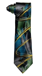 J. Garcia 100% SILK Men's Designer Colorful Unique Tie 63" x 3.5" - Picture 1 of 3